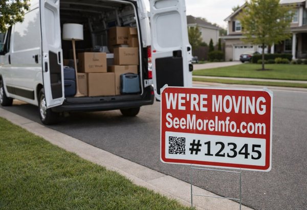 Moving sign example
